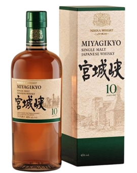 Nikka Miyagikyo 10 år (Sendai) Single Malt Japanese Whisky 70 cl 45%